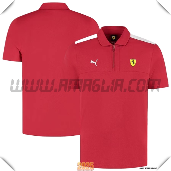 Polo Scuderia Ferrari F1 Team Rosso 2025 -04