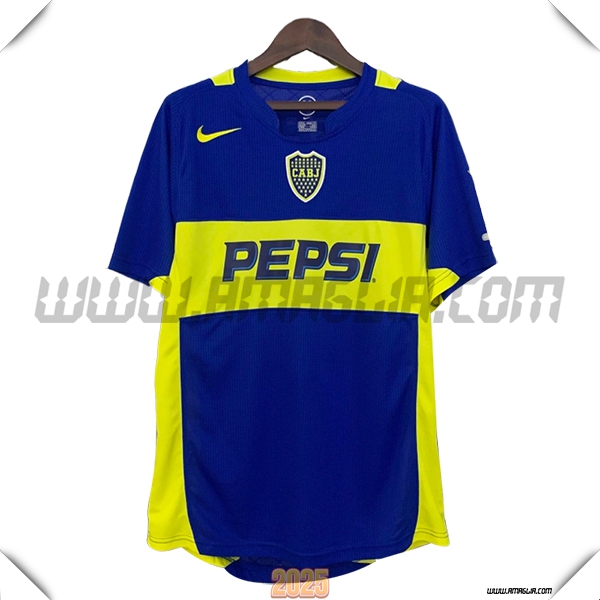 Prima Maglia Retro Boca Juniors 2004/2005 Blu/Verde