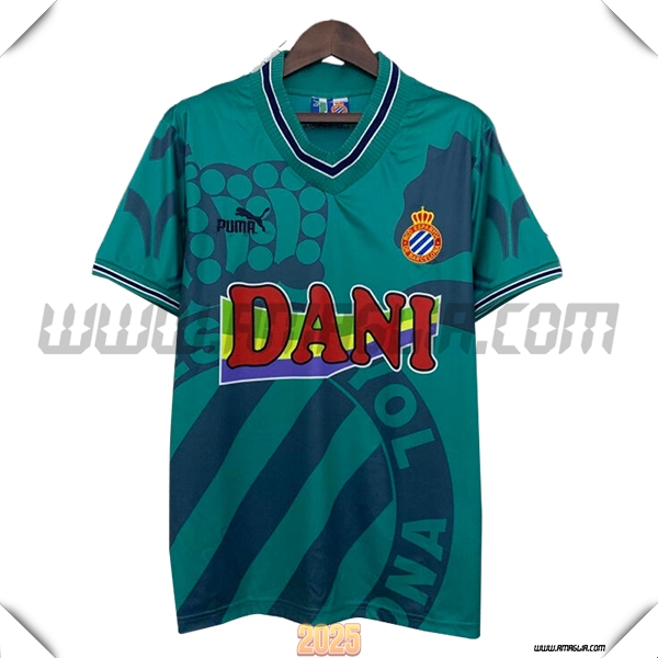 Terzo Maglia Retro RCD Espanyol 1996/1997 Verde