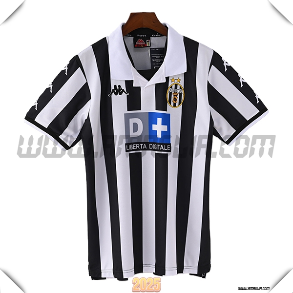 Prima Maglia Retro Juventus 1999/2000 Bianco/Nero