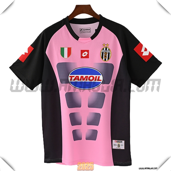 Maglia Retro Portiere Juventus 2002/2003 Rosa/Nero