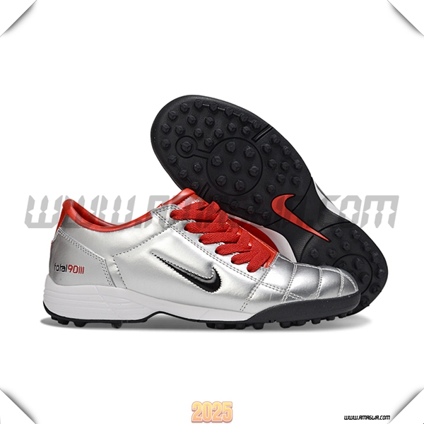 Nike Scarpe Da Calcio T90 TF Grigio/Rosso