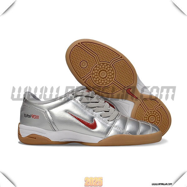Nike Scarpe Da Calcio T90 IC Grigio/Rosso