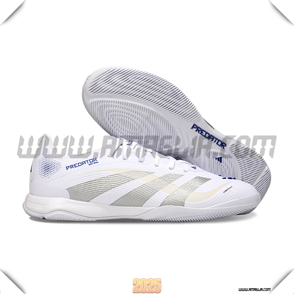 Adidas Scarpe Da Calcio PREDATOR 25 ELITE IC BOOTS Bianco/Grigio/Blu