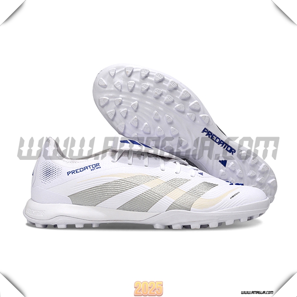 Adidas Scarpe Da Calcio PREDATOR LEAGUE FT TURF Bianco/Grigio/Blu