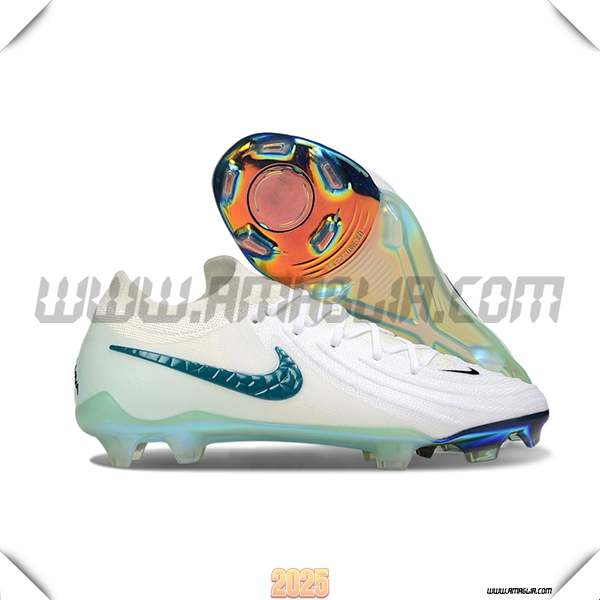 Nike Scarpe Da Calcio Phantom Luna Elite NU FG Bianco/Verde -02