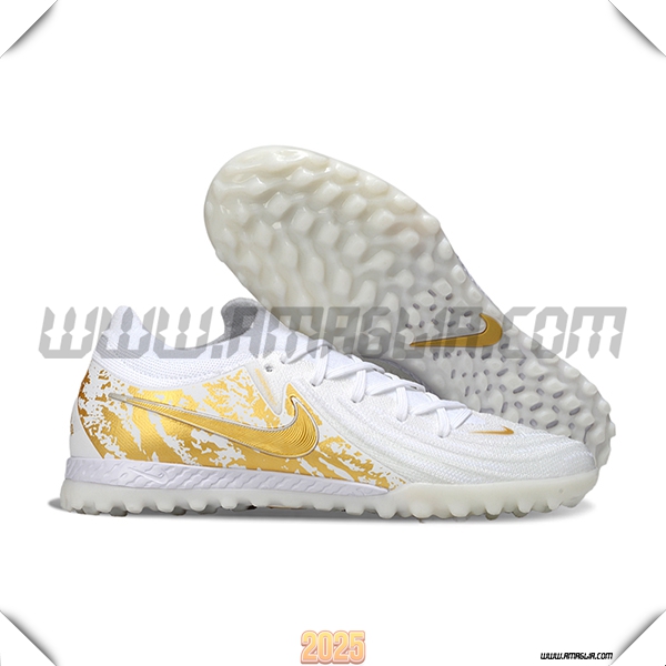 Nike Scarpe Da Calcio Phantom GX II EliteTF Bianco/Giallo
