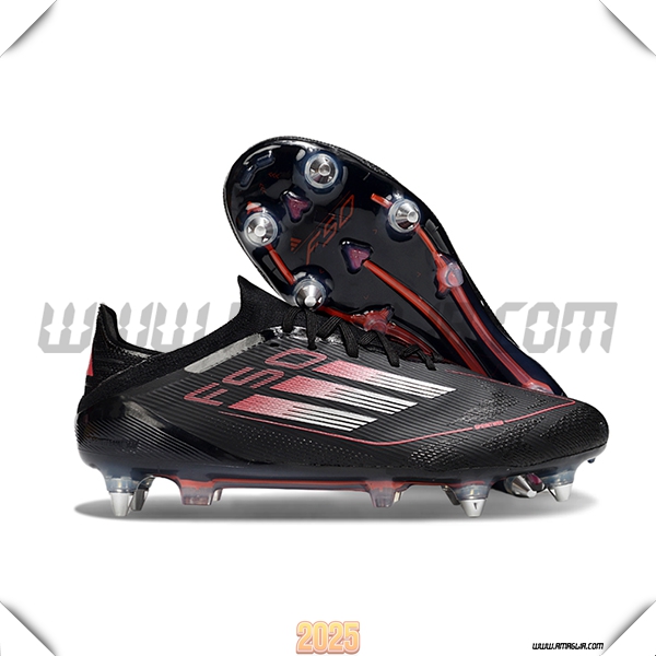Adidas Scarpe Da Calcio F50 Elite SG Nero/Rosso/Bianco
