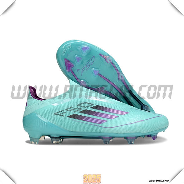 Adidas Scarpe Da Calcio F50 Elite Laceless FG Blu/viola