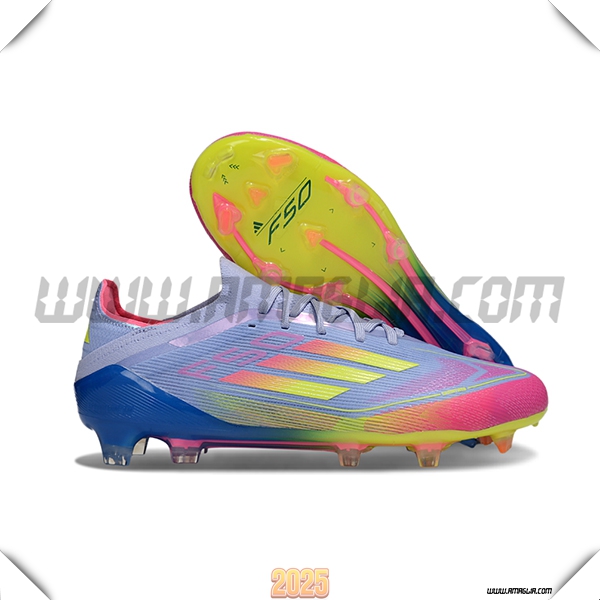 Adidas Scarpe Da Calcio F50 Elite FG Blu/Rosa/Verde