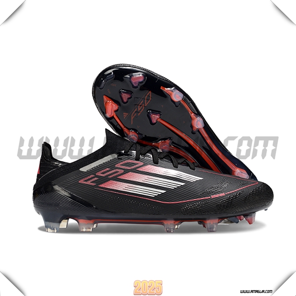 Adidas Scarpe Da Calcio F50 Elite FG Nero/Rosso/Bianco