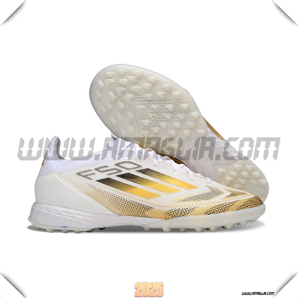 Adidas Scarpe Da Calcio F50 PRO TF Bianco/Giallo