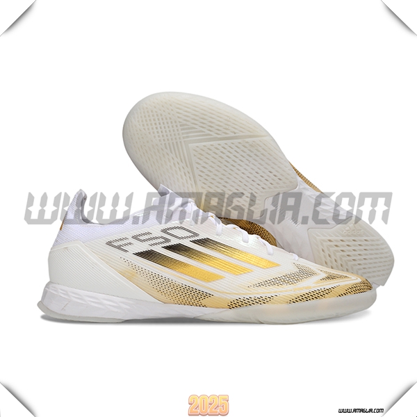 Adidas Scarpe Da Calcio F50 PRO IC Bianco/Giallo