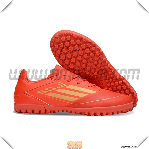 Adidas Scarpe Da Calcio F50 CLUB TF Arancia/Giallo