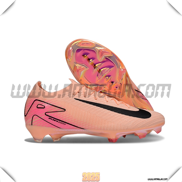 Nike Scarpe Da Calcio AIR Zoom Mercurial Vapor 16 Elite XXV FG Rosa/Nero