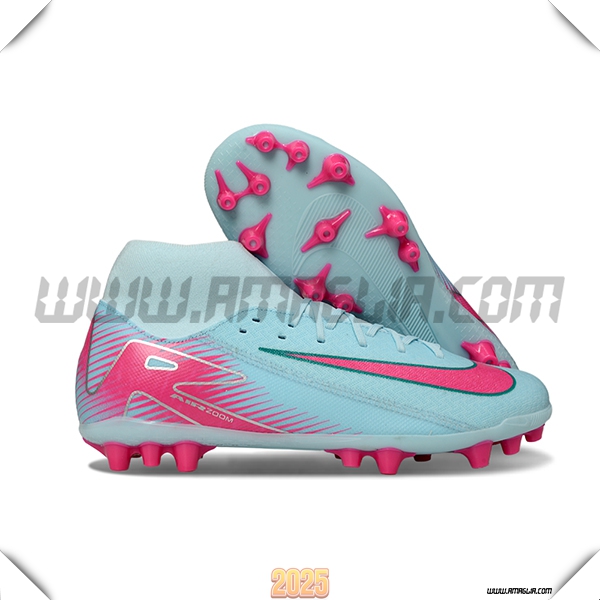 Nike Scarpe Da Calcio Mercurial Superfly 10 Academy Blu/Rosa