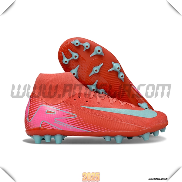 Nike Scarpe Da Calcio Mercurial Superfly 10 Academy Arancia/Blu/Rosa