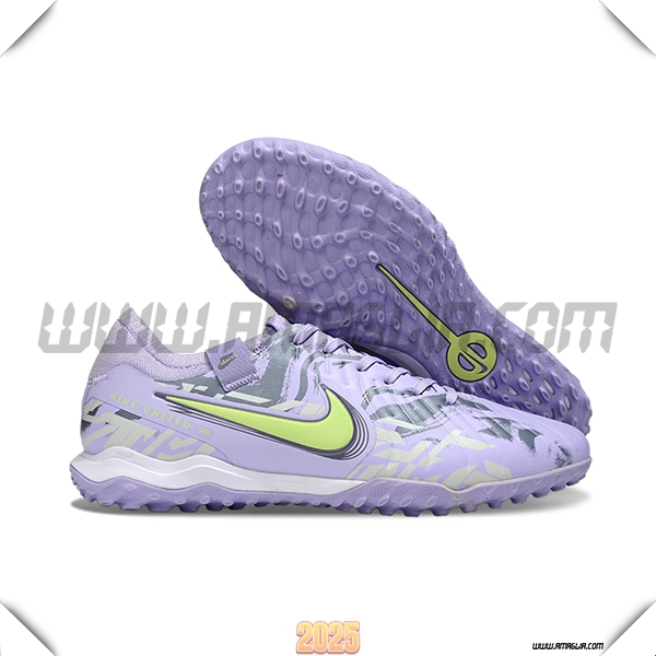 Nike Scarpe Da Calcio Tiempo Legend X PRO TF viola/Verde
