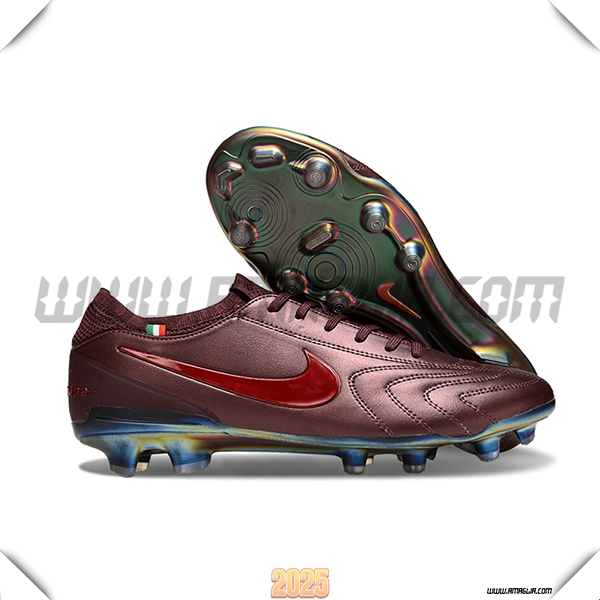 Nike Scarpe Da Calcio Tiempo Legend X Elite LUXE FG Rosso