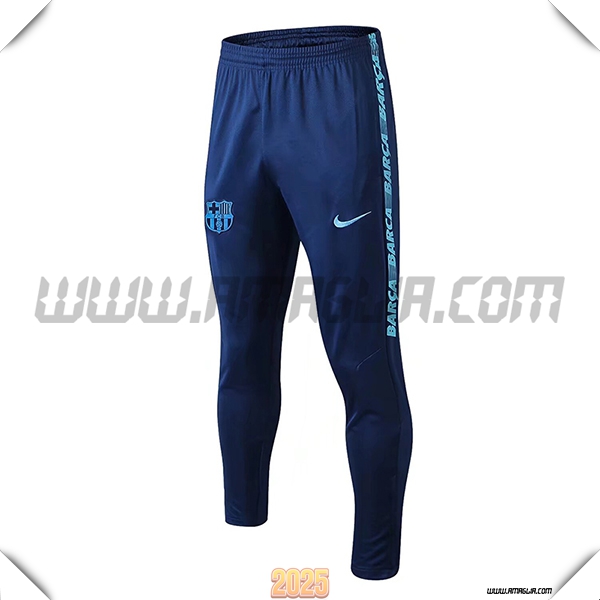 Pantaloni Allenamento FC Barcellona Blu 2025 2026