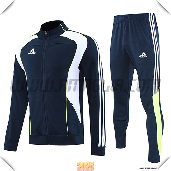 Tuta Calcio Giacca Adidas Blu Scuro 2025 2026