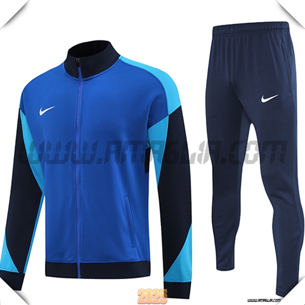 Tuta Calcio Giacca Nike Blu 2025 2026