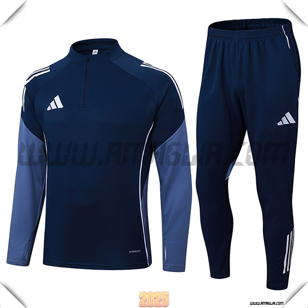 Tuta Calcio Adidas Blu Reale 2025 2026