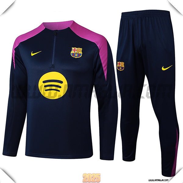 Tuta Calcio FC Barcellona Blu Reale 2025 2026