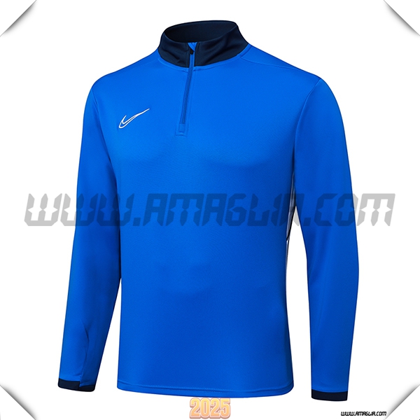 Felpa Allenamento Nike Blu 2025 2026