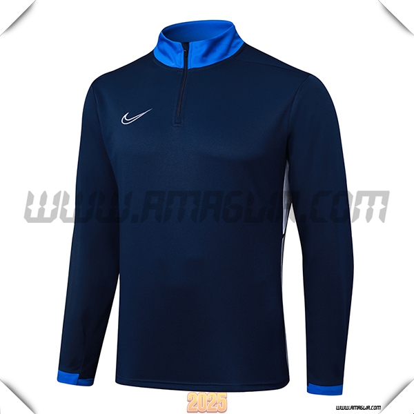 Felpa Allenamento Nike Blu Reale 2025 2026