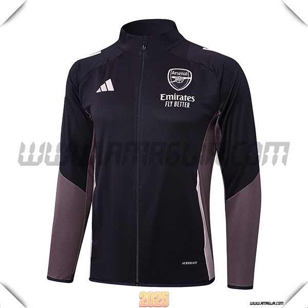 Giacca Calcio Arsenal Grigio Scuro 2025 2026