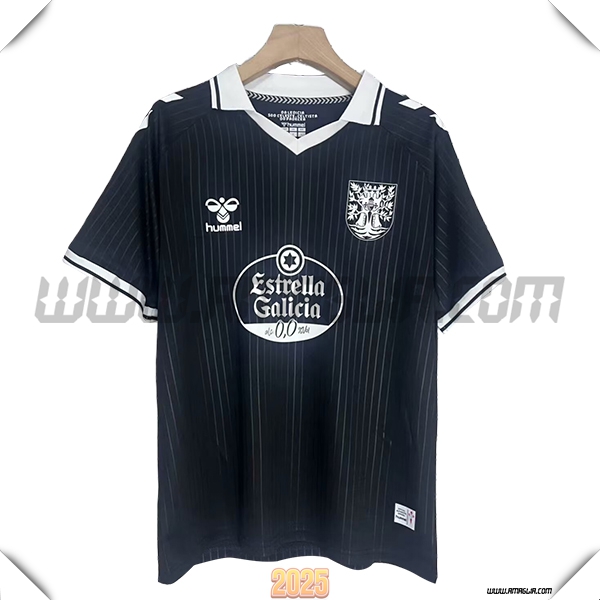 Maglia Calcio Celta Vigo Edizione del 100° anniversario 2024/2025 Nero/Bianco