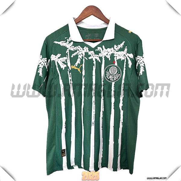 Maglia Calcio Palmeiras Edizione Speciale 2025 2026 Verde/Bianco