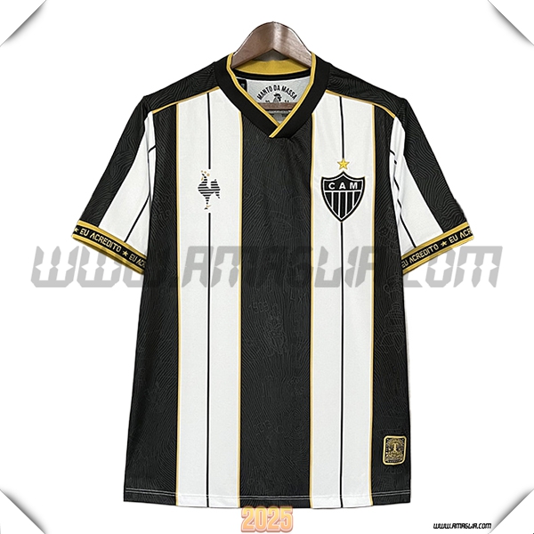 Maglia Calcio Atletico Mineiro Edizione Speciale 2025 2026 Bianco/Nero