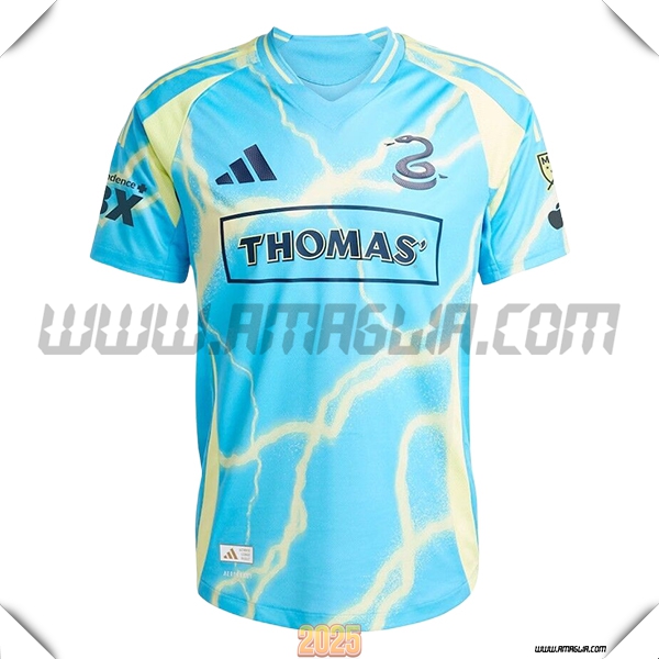 Nuovo Maglia da Philadelphia Union Seconda 2025 2026 Cielo Azzurro