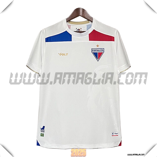 Nuovo Maglia da Fortaleza Seconda 2025 2026 Bianco