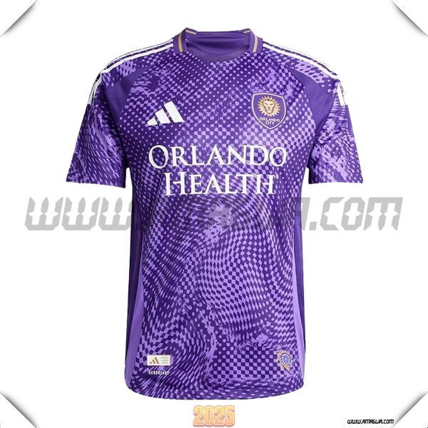 Nuovo Maglia da Orlando City Prima 2025 2026 Viola