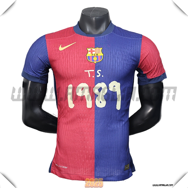 Maglia Calcio FC Barcellona Edizione Speciale 2025 2026 Rosso/Blu