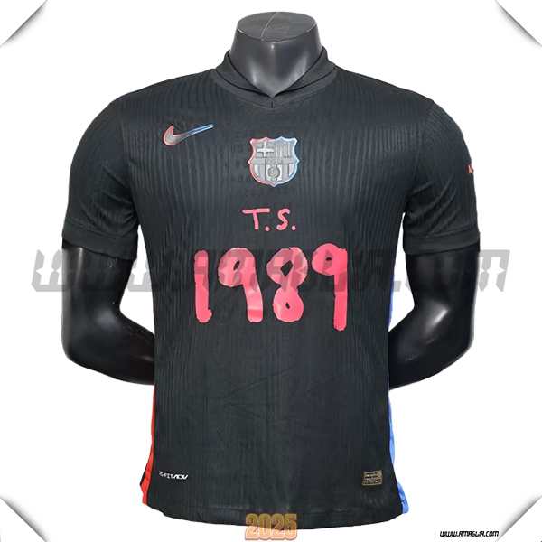 Maglia Calcio FC Barcellona Edizione Speciale 2025 2026 Nero