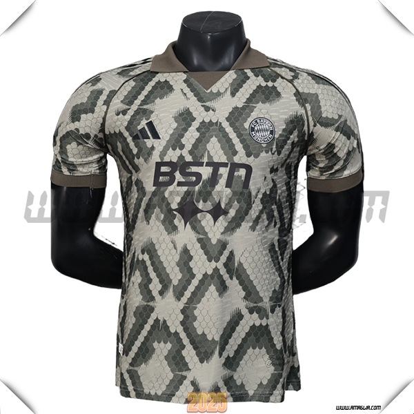 Maglia Calcio Bayern Monaco Edizione Speciale 2025 2026 Marrone