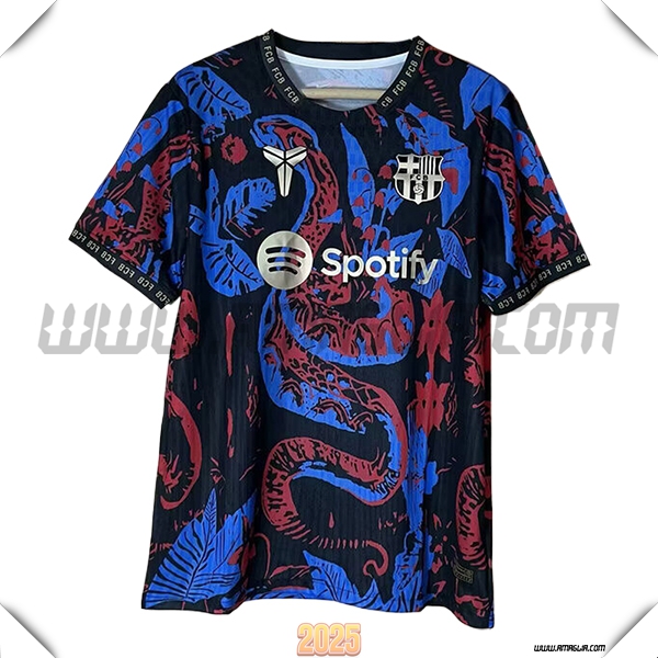 Maglia Calcio FC Barcellona Edizione Speciale 2025 2026 Rosa/Blu