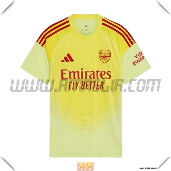 Maglia da Portiere FC Arsenal 2025 2026 GIALLO