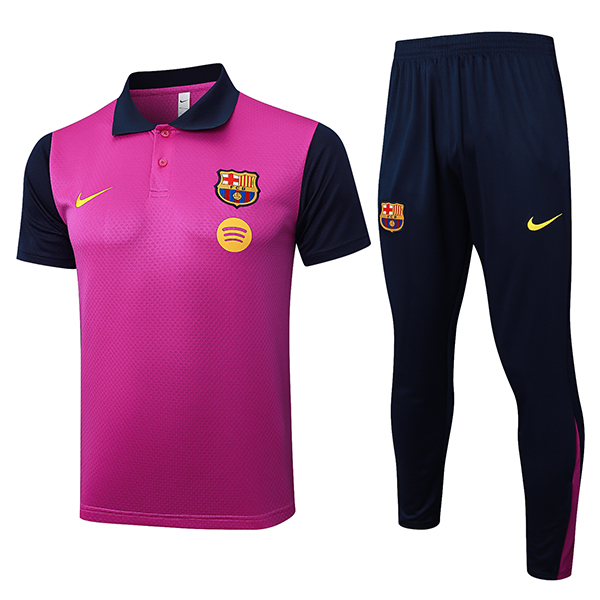Kit Maglia Polo FC Barcellona viola 2025 2026