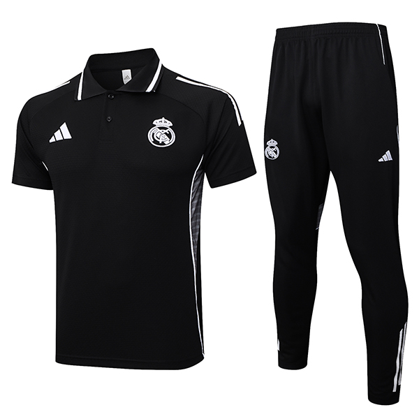 Kit Maglia Polo Real Madrid Nero 2025 2026