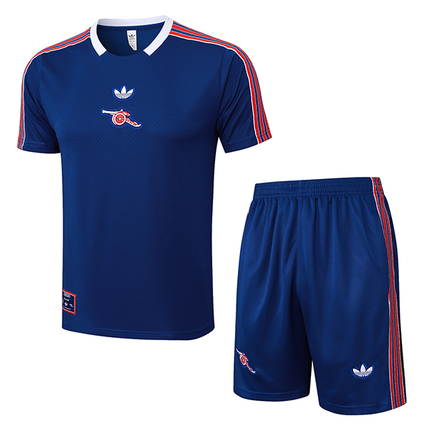 Kit Maglia Allenamento Arsenal Blu/Rosso 2025 2026