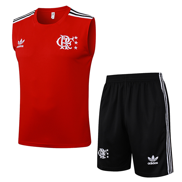 Kit Canotta Allenamento Flamengo Rosso 2025 2026