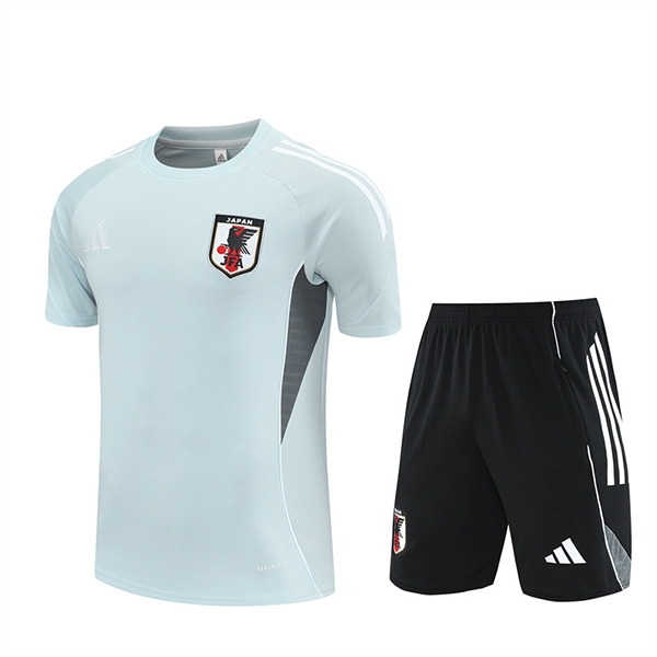 Kit Maglia Allenamento Giappone Grigio Chiaro 2025 2026