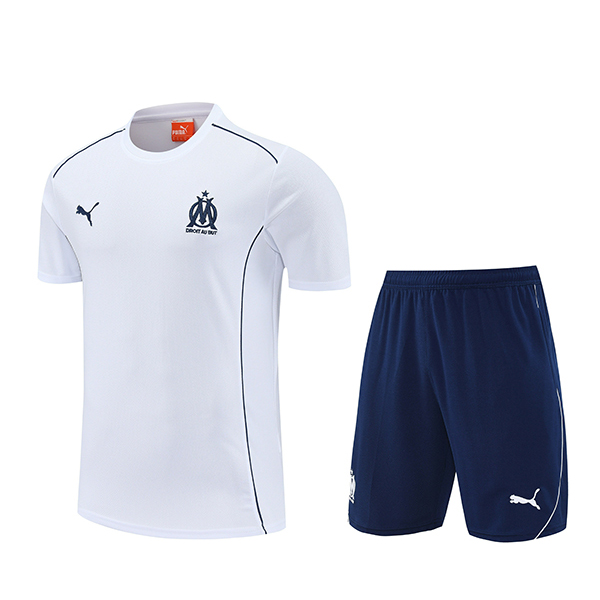 Kit Maglia Allenamento Marsiglia Bianco 2025 2026