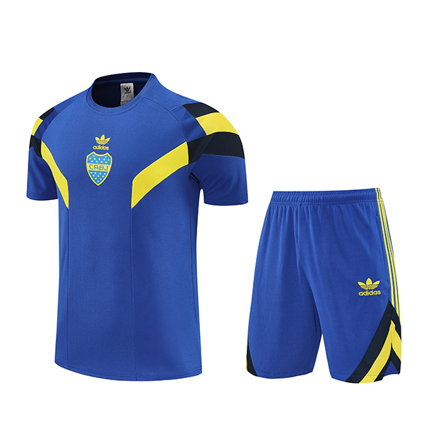 Kit Maglia Allenamento Boca Juniors Blu/Giallo/Nero 2025 2026
