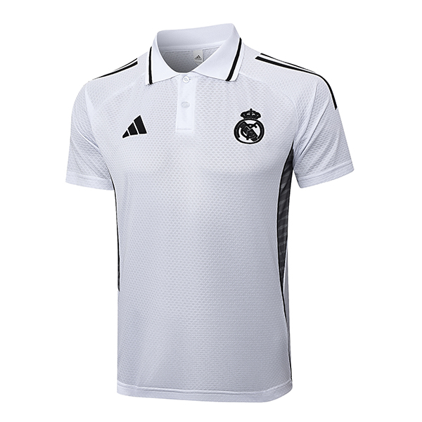 Maglia Polo Real Madrid Bianco/Nero 2025 2026